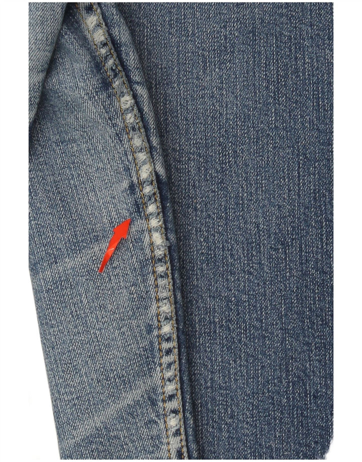 LEE Mens Brooklyn Straight Jeans W36 L34 Blue Cotton