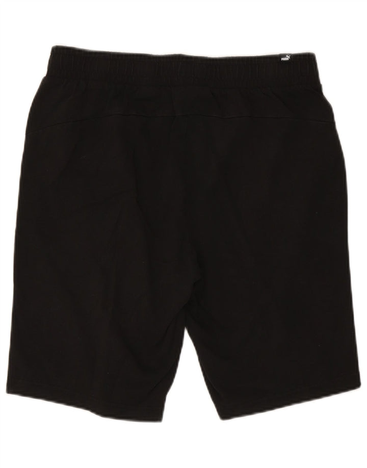 Puma Mens Sport Shorts Large  Black Cotton