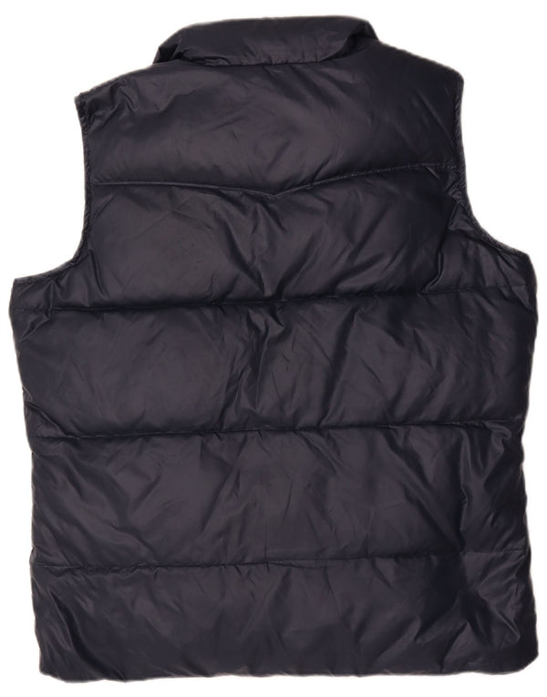 Conte of Florence Mens Padded Gilet UK 42 XL Navy Blue Polyester