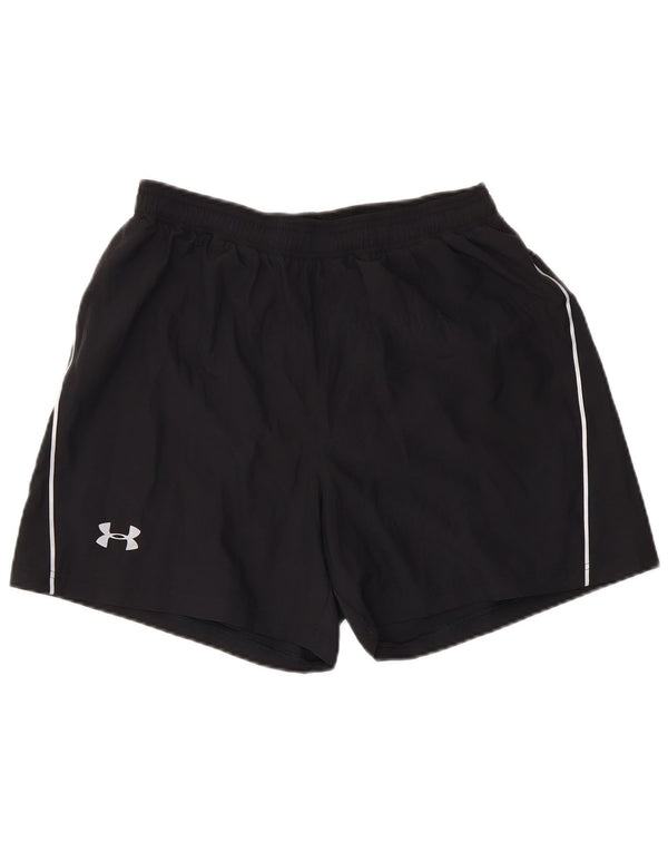 Under Armour Mens Sport Shorts Medium Black Polyester