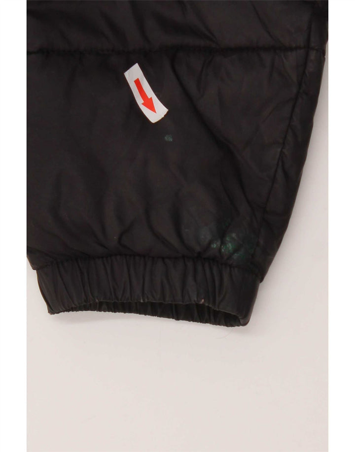 Fila Mens Padded Jacket UK 38 Medium Black Nylon