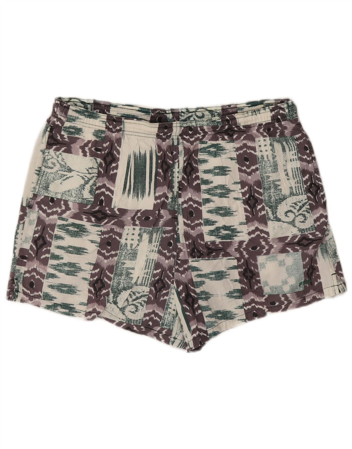 FILA Mens Swimming Shorts Large  Grey Ikat