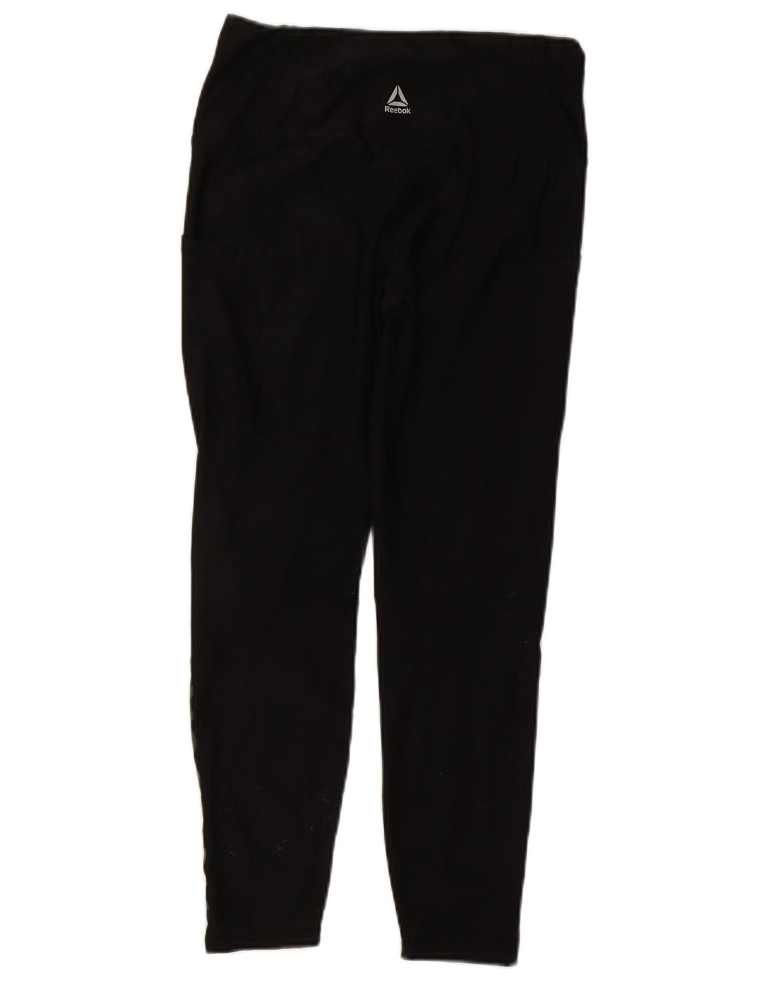 Reebok Womens Graphic Leggings UK 12 Medium Black