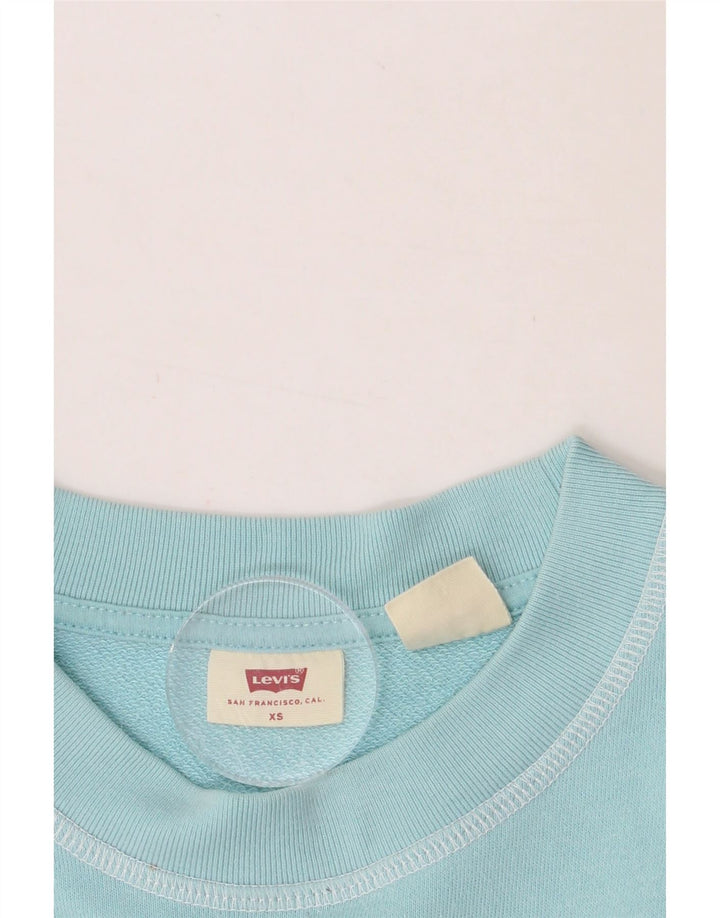 LEVI'S Mens Sweatshirt Jumper XS Blue Cotton Vintage Levi's and Second-Hand Levi's from Messina Hembry 
