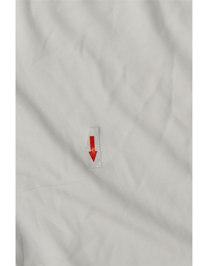 Nike Mens Dri Fit Sport Shorts Medium White Polyester