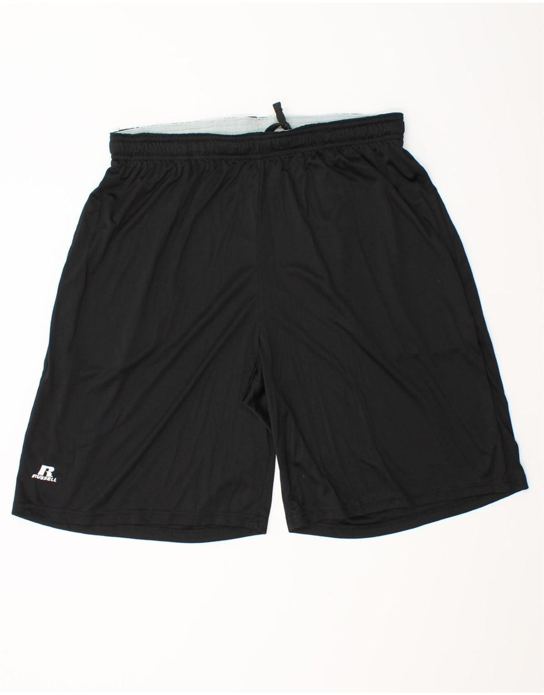 RUSSELL ATHLETIC Mens Dri-Power Sport Shorts XL  Black Polyester
