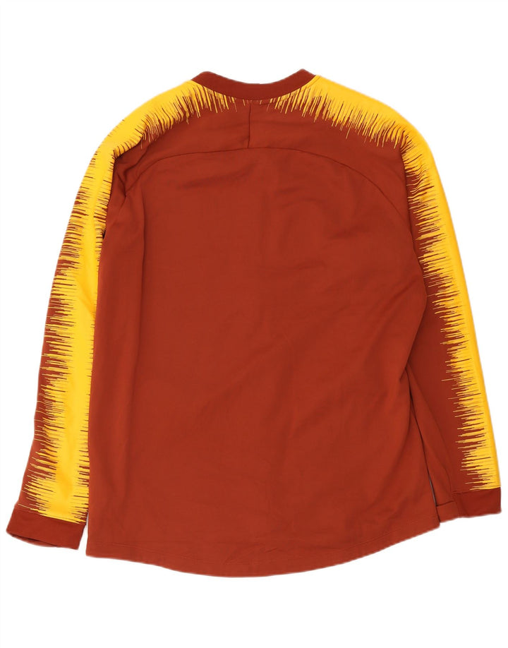 Nike Mens Roma Tracksuit Top Jacket XL Maroon Colourblock Polyester