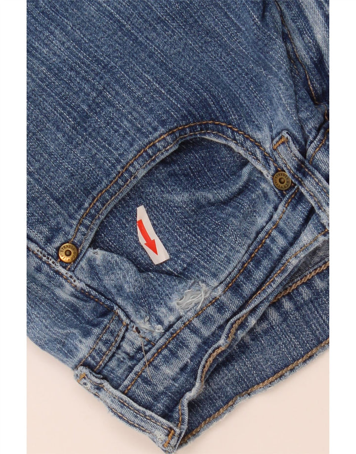 Levi's Womens 515 Bootcut Jeans US 8 Medium W30 L34 Blue Cotton