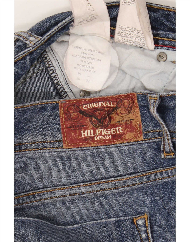 Tommy Hilfiger Womens Straight Jeans W29 L30 Blue