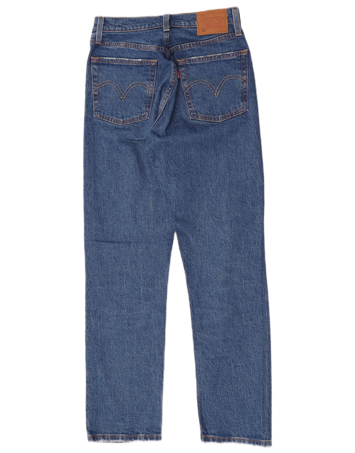 Levi's Womens 501 Straight Jeans W25 L28 Blue