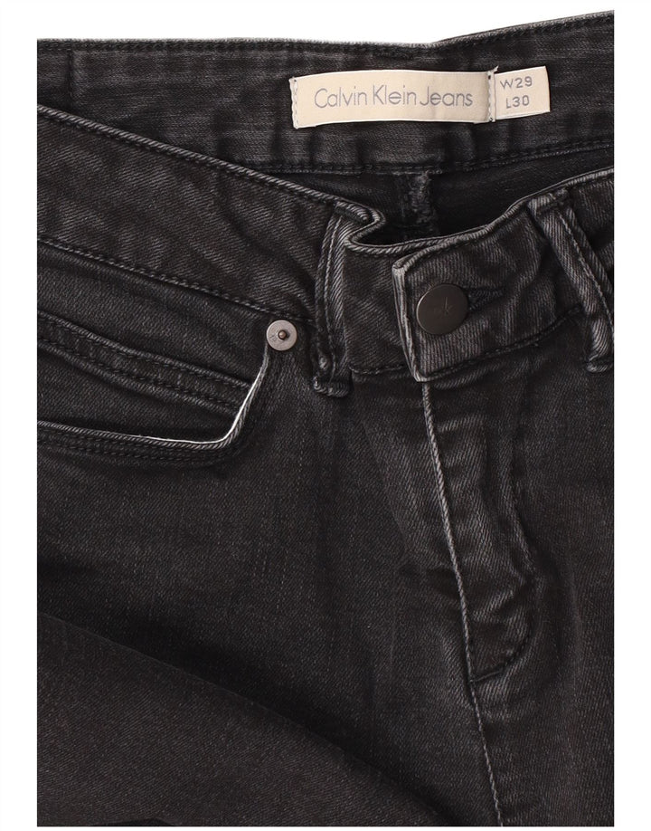 Calvin Klein Womens Slim Jeans W29 L30 Grey