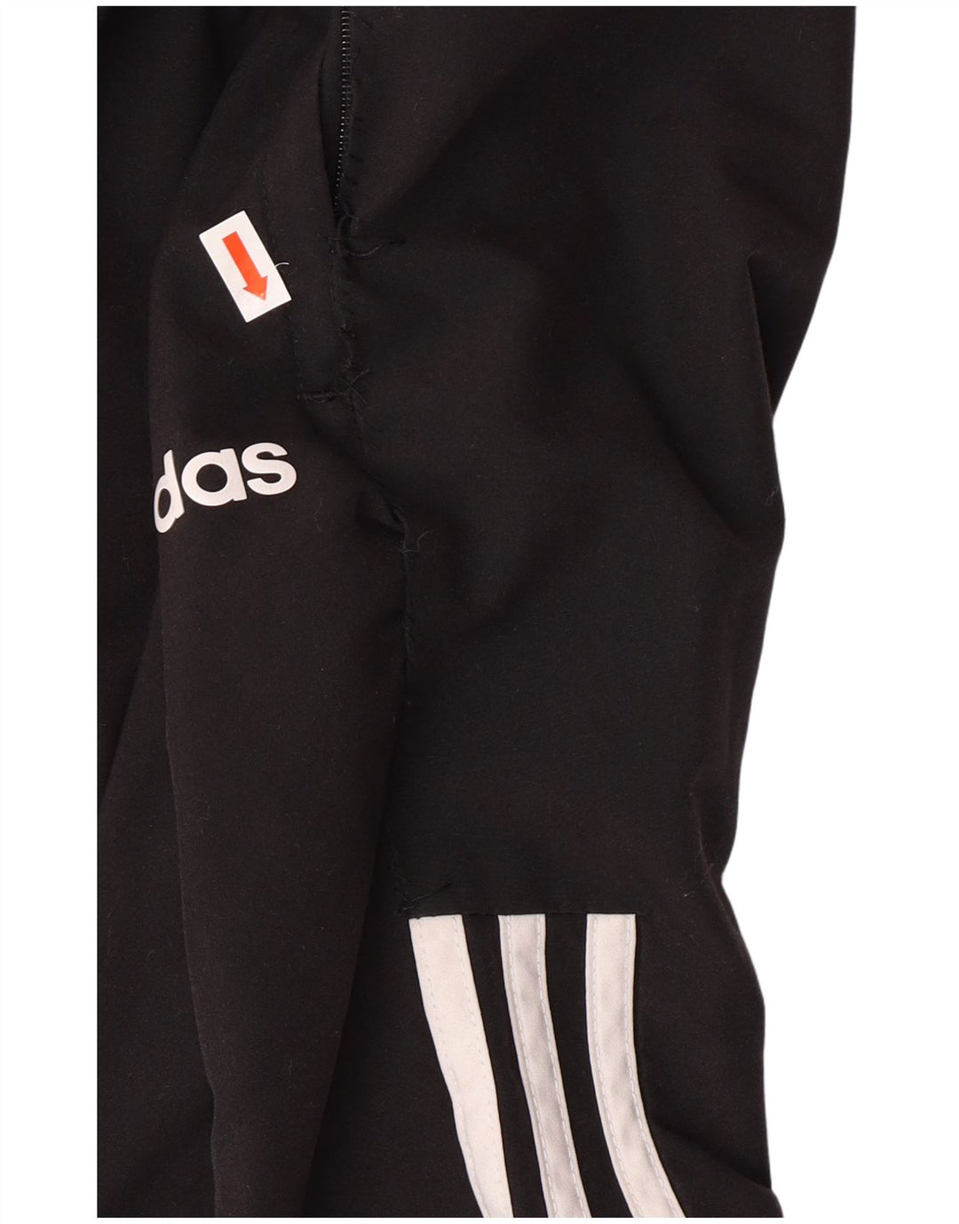 Adidas Mens Tracksuit Trousers Medium Black Striped Polyester