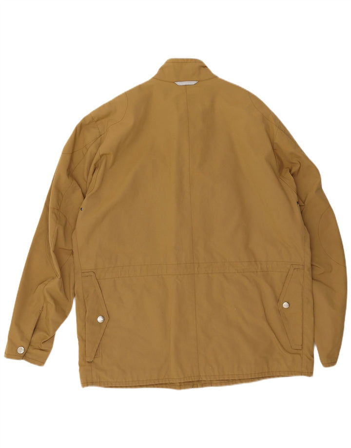 Brema Mens Utility Jacket IT 52 XL Khaki Polyamide