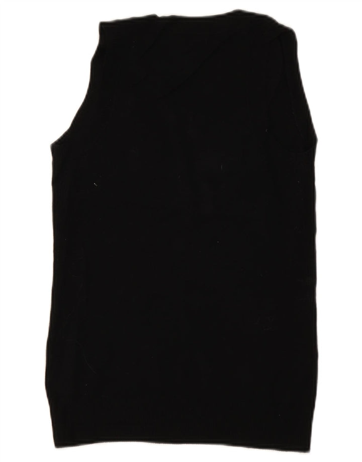 Zara Womens Vest Tank Top UK 10 Small Black