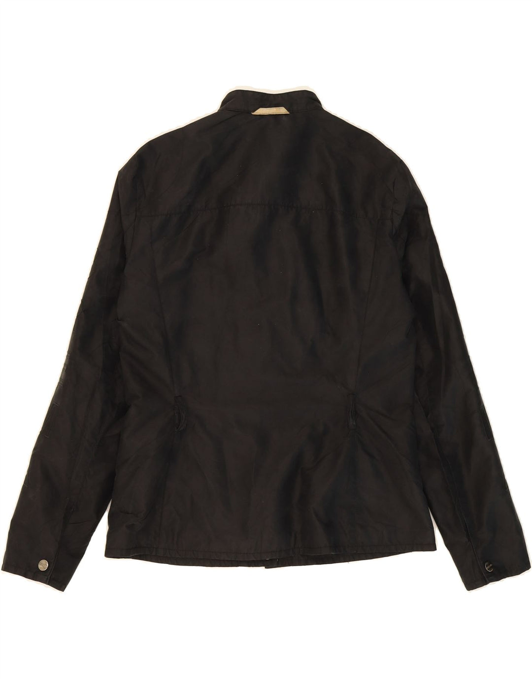 BREMA Womens Graphic Utility Jacket IT 48 XL Black Vintage Brema and Second-Hand Brema from Messina Hembry 