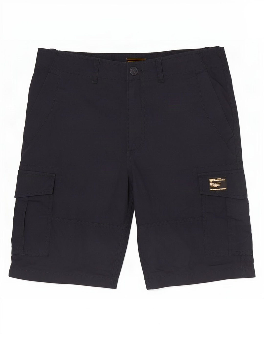 Superdry Mens Cargo Shorts W32 Medium Navy Blue Cotton
