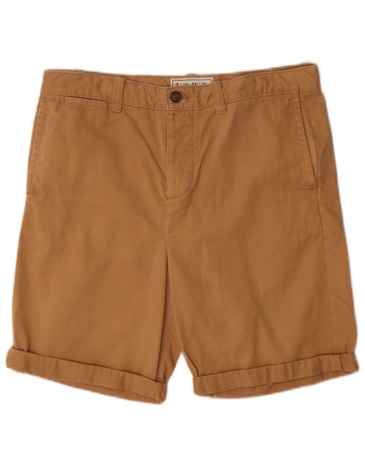 Jack Wills Mens Chino Shorts W32 Medium Beige Cotton