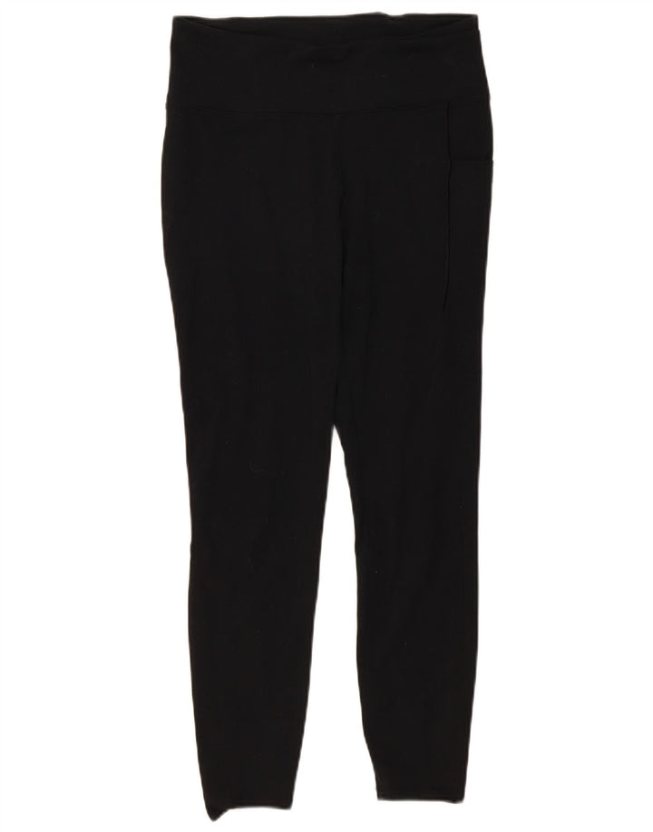 Columbia Womens Leggings UK 12 Medium Black Polyester
