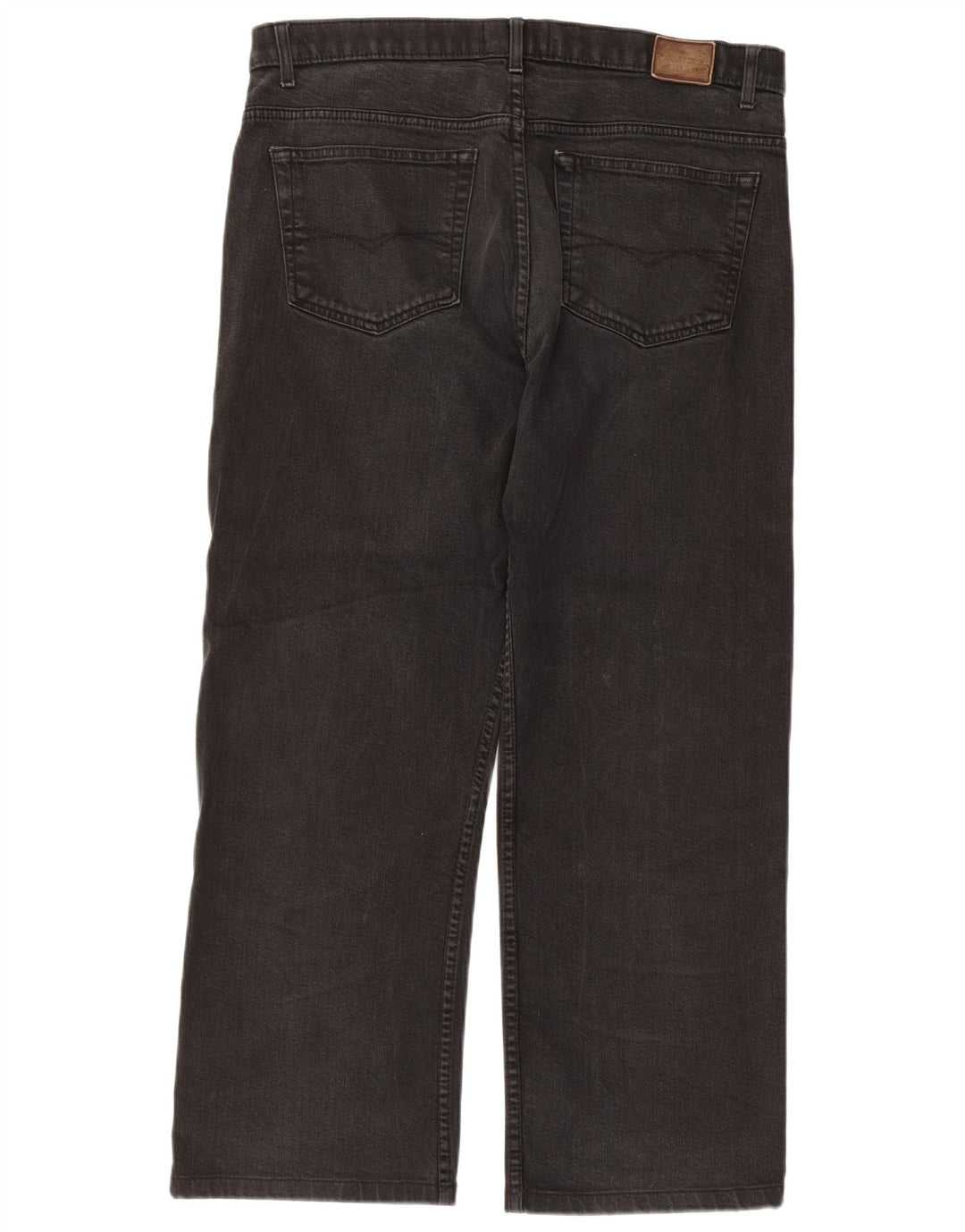 Marks & Spencer Mens Straight Jeans W36 L27 Black Cotton