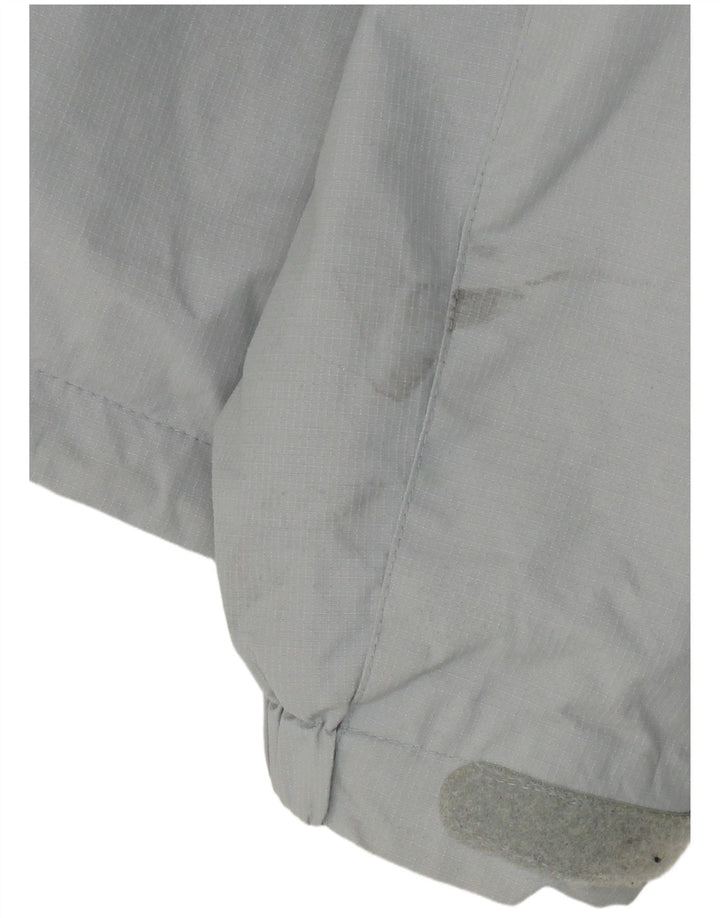 HELLY HANSEN Womens Hooded Windbreaker Jacket UK 14 Medium Blue Nylon