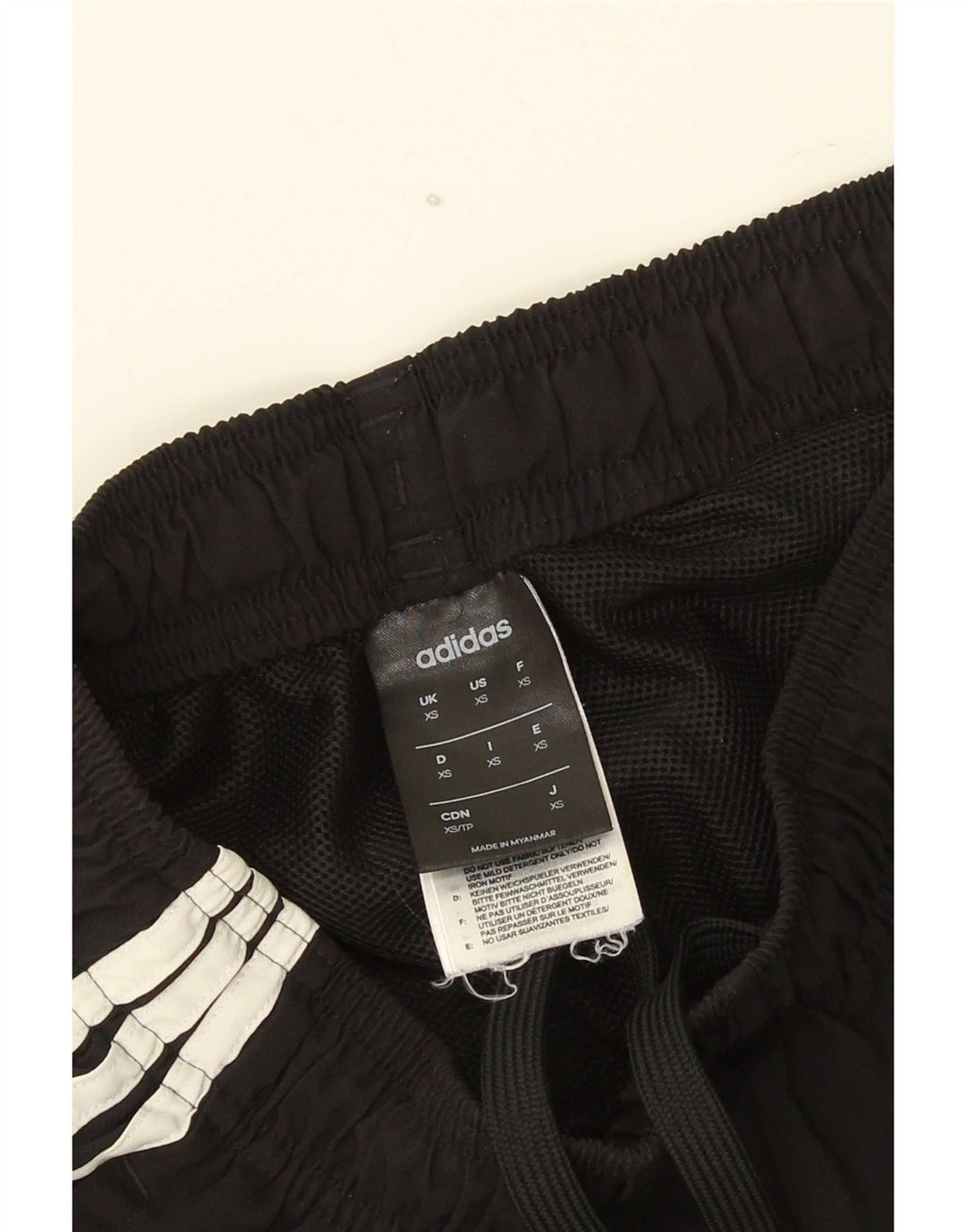 Adidas Mens Sport Shorts XS Black Polyester