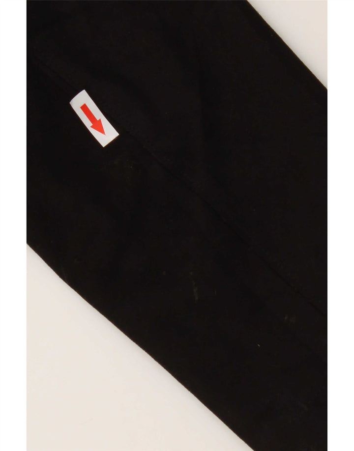 Zara Womens Open Oversized Overcoat UK 10 Small Black Polyester Classic