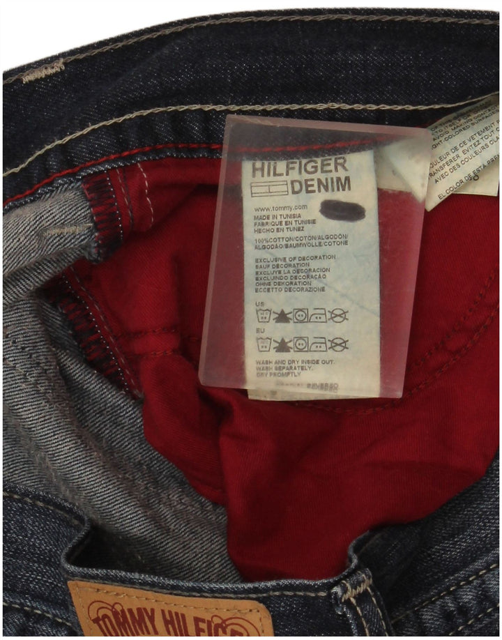 Tommy Hilfiger Mens Straight Jeans W34 L34 Blue Cotton