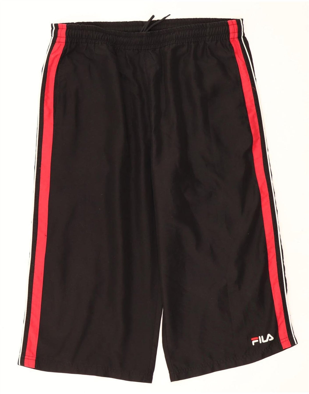 Fila Mens Bermuda Sport Shorts Medium  Black