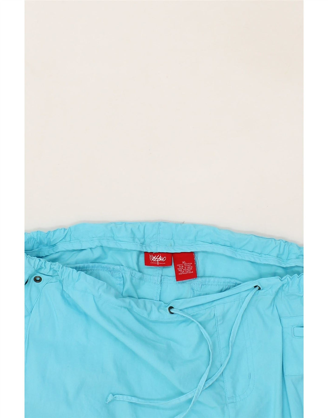 MOSSIMO Womens Capri Trousers  XL W36 L23 Blue Cotton Vintage Mossimo and Second-Hand Mossimo from Messina Hembry 