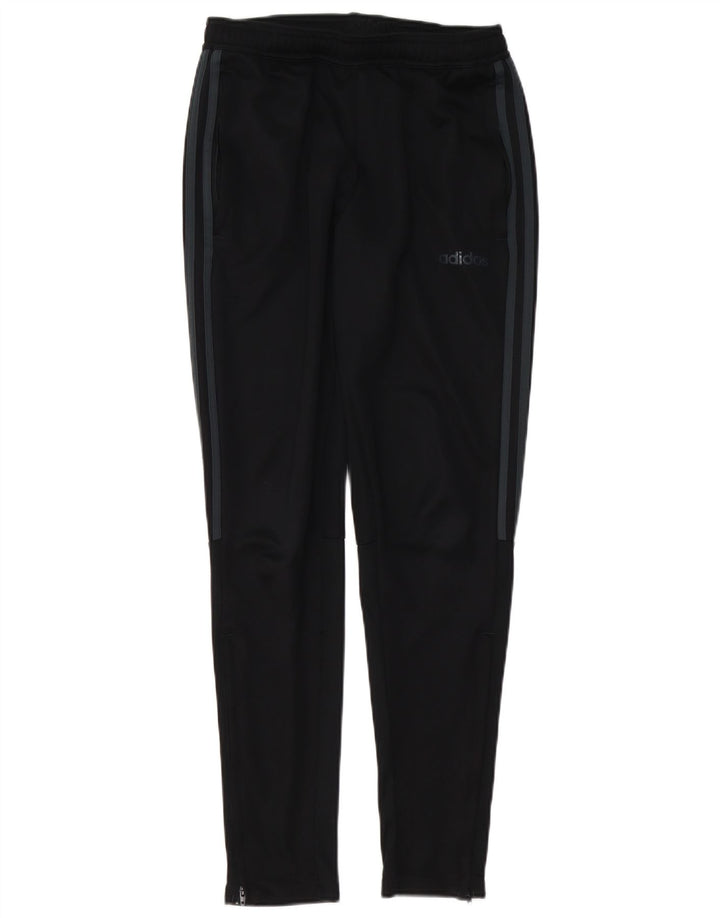 Adidas Mens Aeroready Tracksuit Trousers Small  Black Polyester