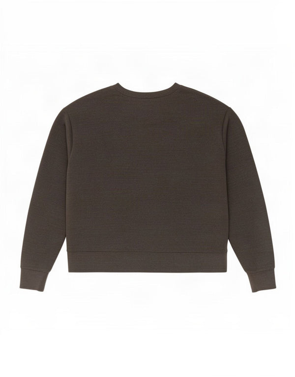 Cos Mens Sweatshirt Jumper Medium Grey Flecked Polyester