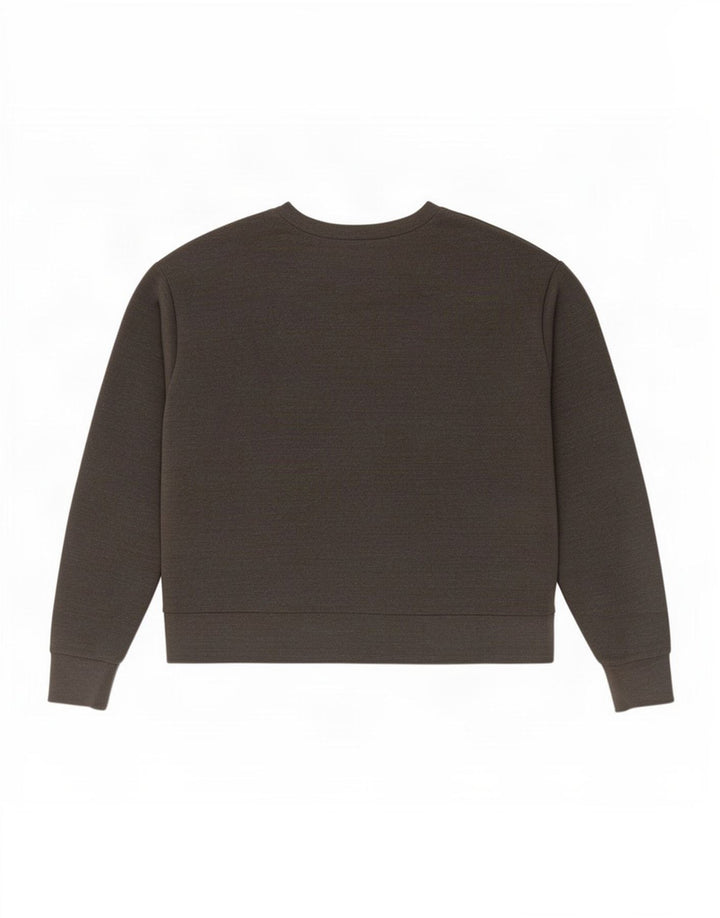 Cos Mens Sweatshirt Jumper Medium Grey Flecked Polyester