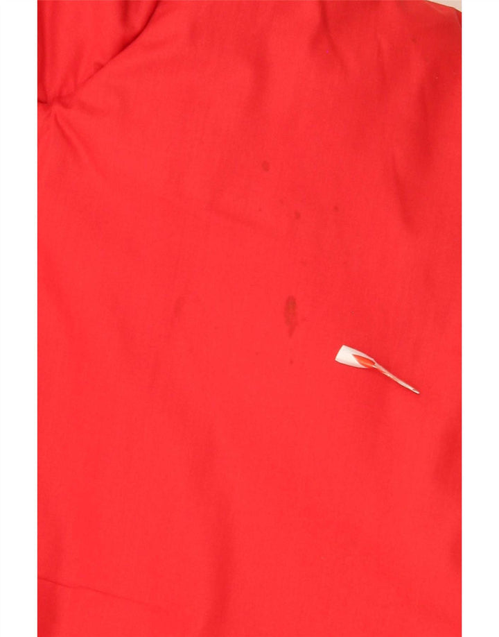 Ferrari Mens Windbreaker Jacket UK 42 XL Red Polyester