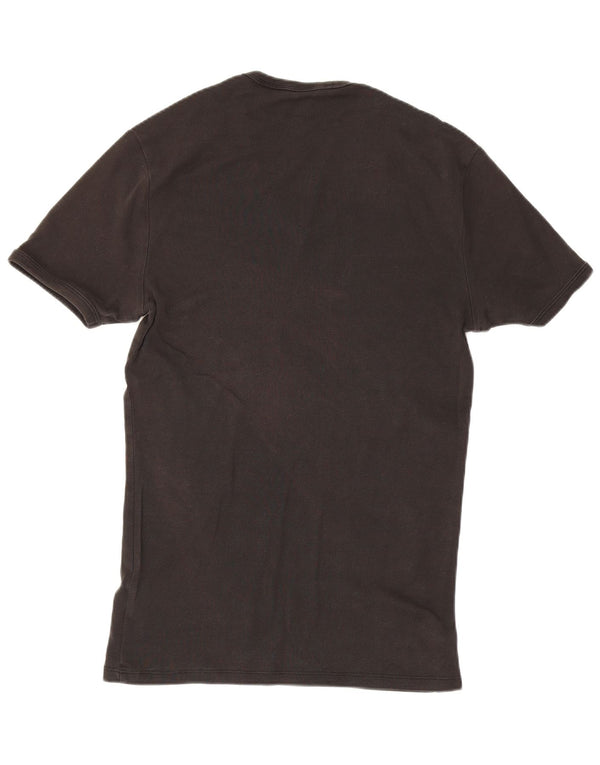 G-Star Womens T-Shirt Top UK 10 Small Black Cotton