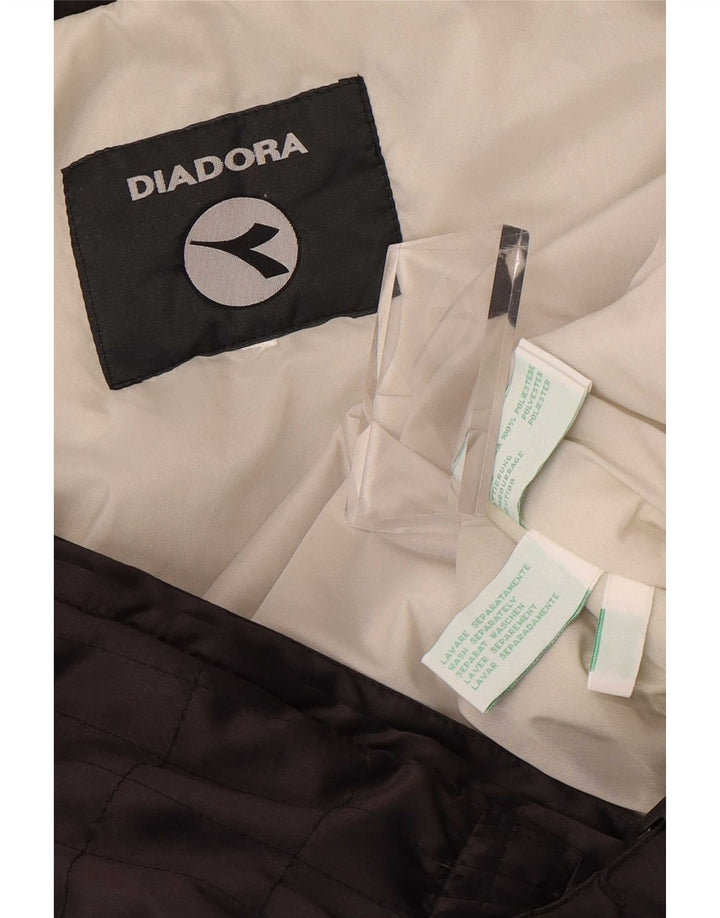 Diadora Mens Ski Jumpsuit Small  Black Polyester
