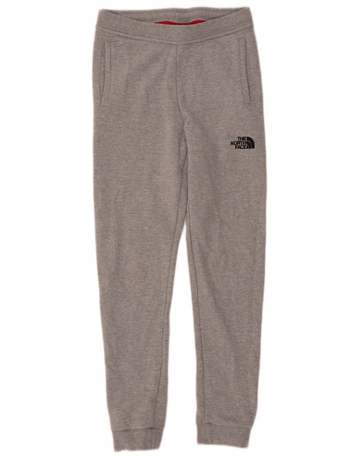 THE NORTH FACE Boys Tracksuit Trousers Joggers 11-12 Years Large Grey