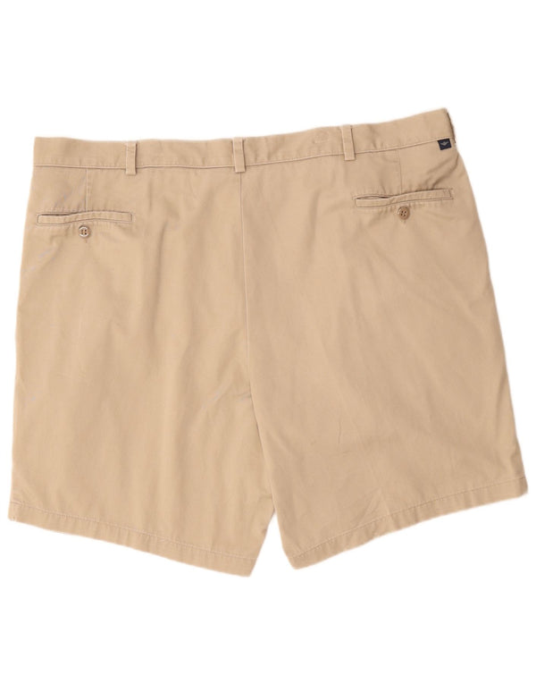 Dockers Mens Pegged Chino Shorts W44 2XL Beige Cotton