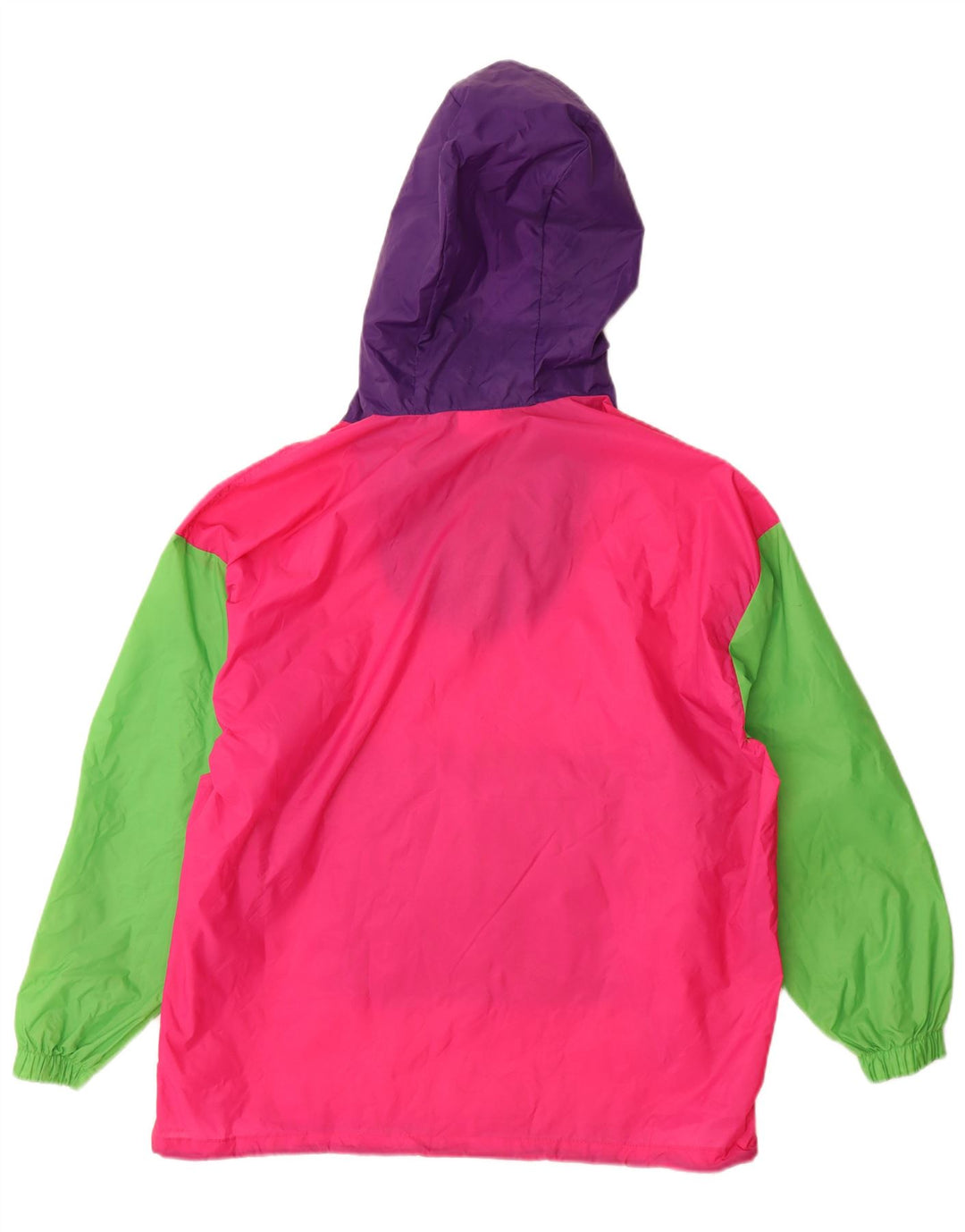 K-Way Mens Pullover Rain Jacket UK 36 Small Multicoloured Colourblock