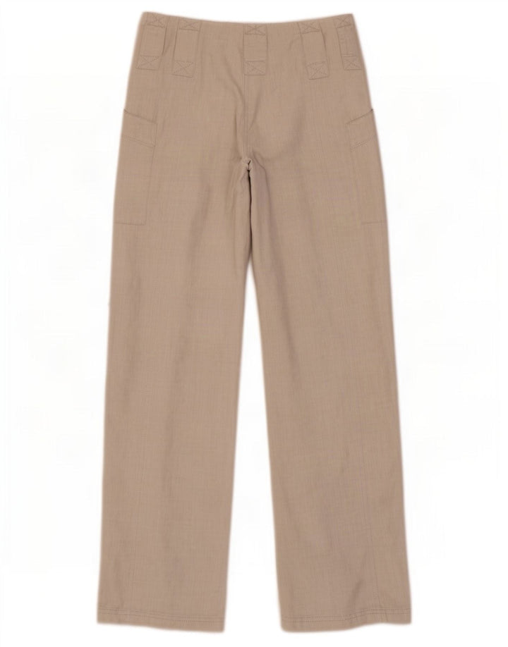 Marlboro Classics Womens Cargo Trousers EU 42 Large W30 L30 Beige