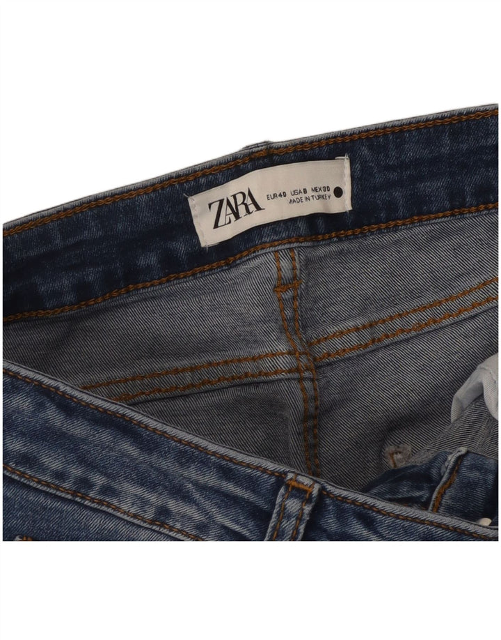 Zara Womens Flared Jeans EU 40 Medium W30 L30 Blue