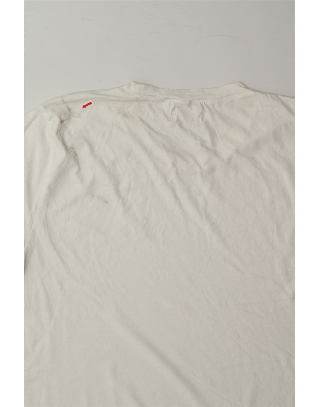 ZARA Mens T-Shirt Top Medium White Cotton Vintage Zara and Second-Hand Zara from Messina Hembry 