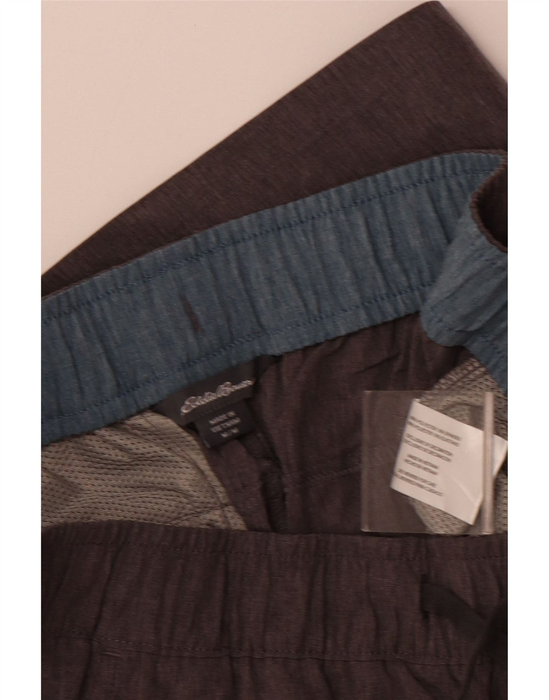 EDDIE BAUER Mens Sport Shorts Medium  Grey Polyester
