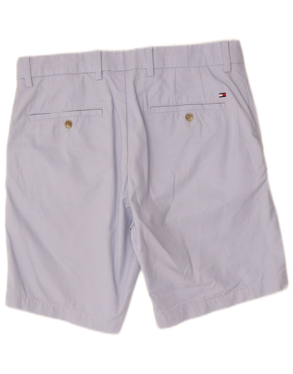 Tommy Hilfiger Mens Chino Shorts W32 Medium Blue Cotton