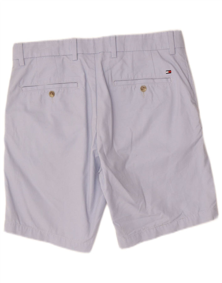 Tommy Hilfiger Mens Chino Shorts W32 Medium Blue Cotton