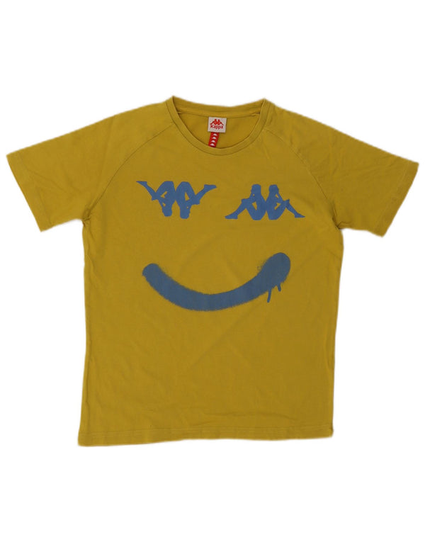 Kappa Boys Graphic T-Shirt Top 11-12 Years Yellow