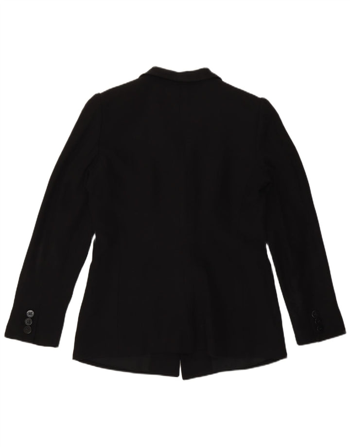 Armani Collezioni Womens 3 Button Blazer Jacket IT 44 Medium Black
