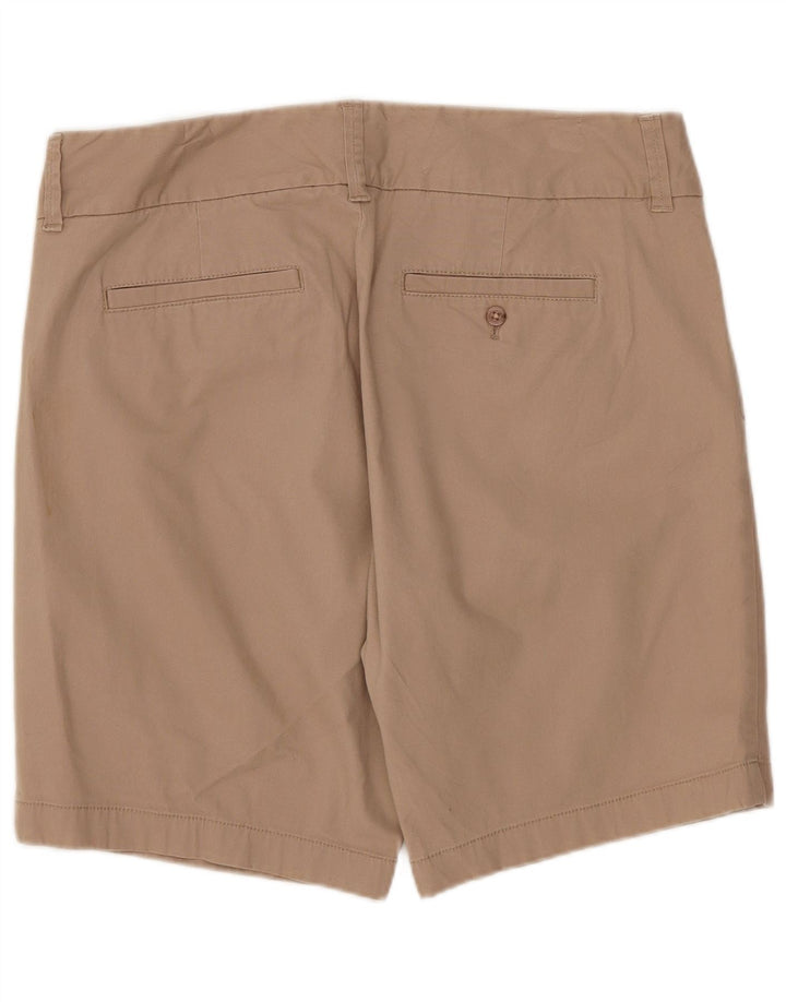 J. Crew Womens Chino Shorts US 8 Medium W32 Brown Cotton