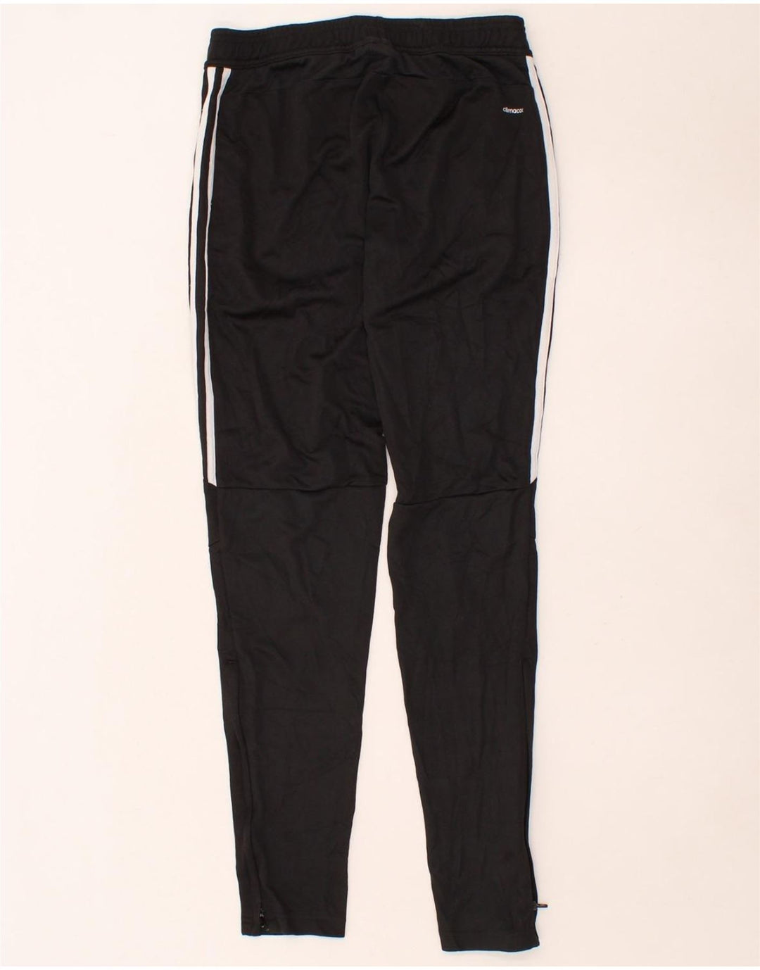 ADIDAS Womens Climacool Tracksuit Trousers UK 8 Small Black Polyester Vintage Adidas and Second-Hand Adidas from Messina Hembry 
