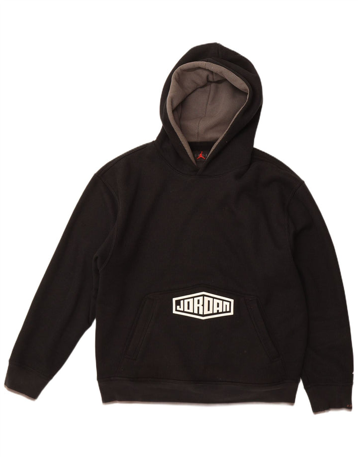 Jordan Mens Graphic Hoodie Jumper XL Black Polyester