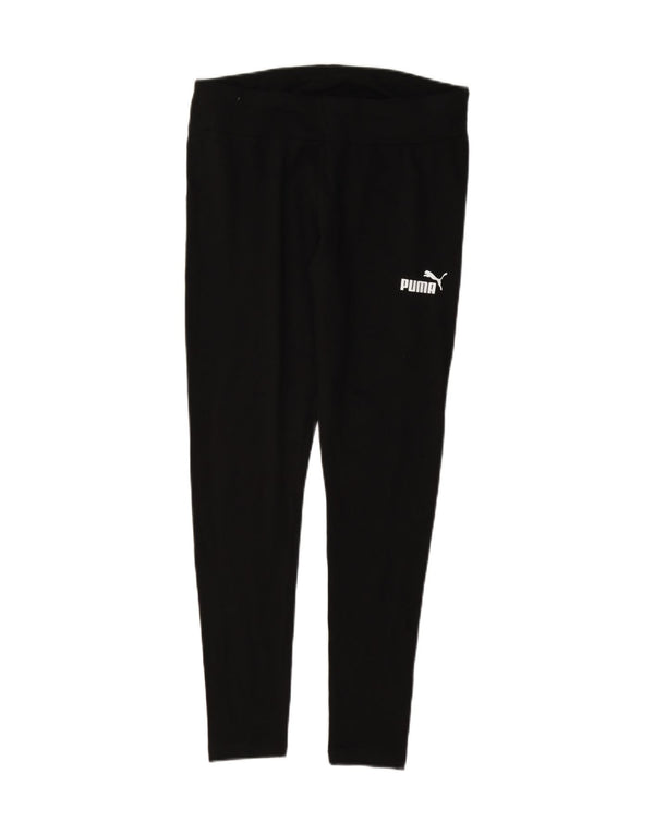 Puma Womens Crop Leggings UK 12 Medium Black
